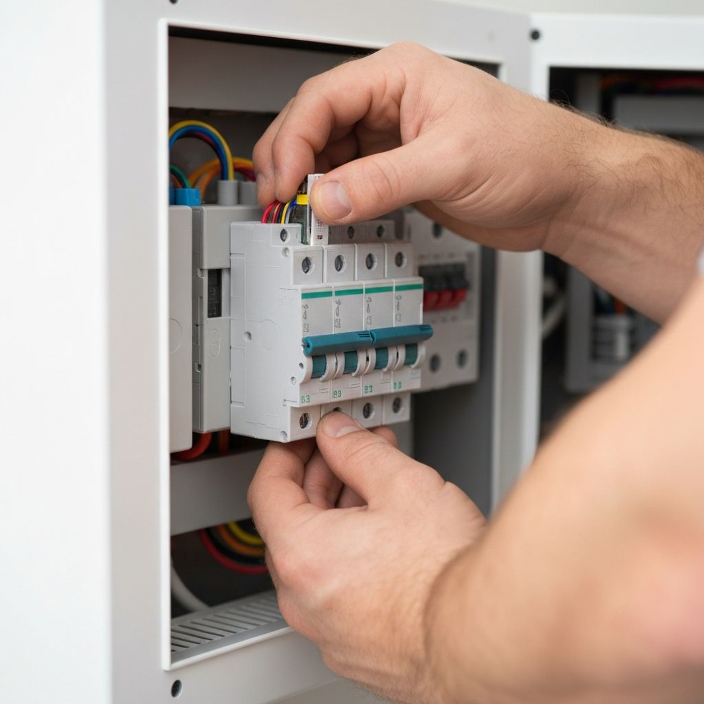 Professional consumer unit installation