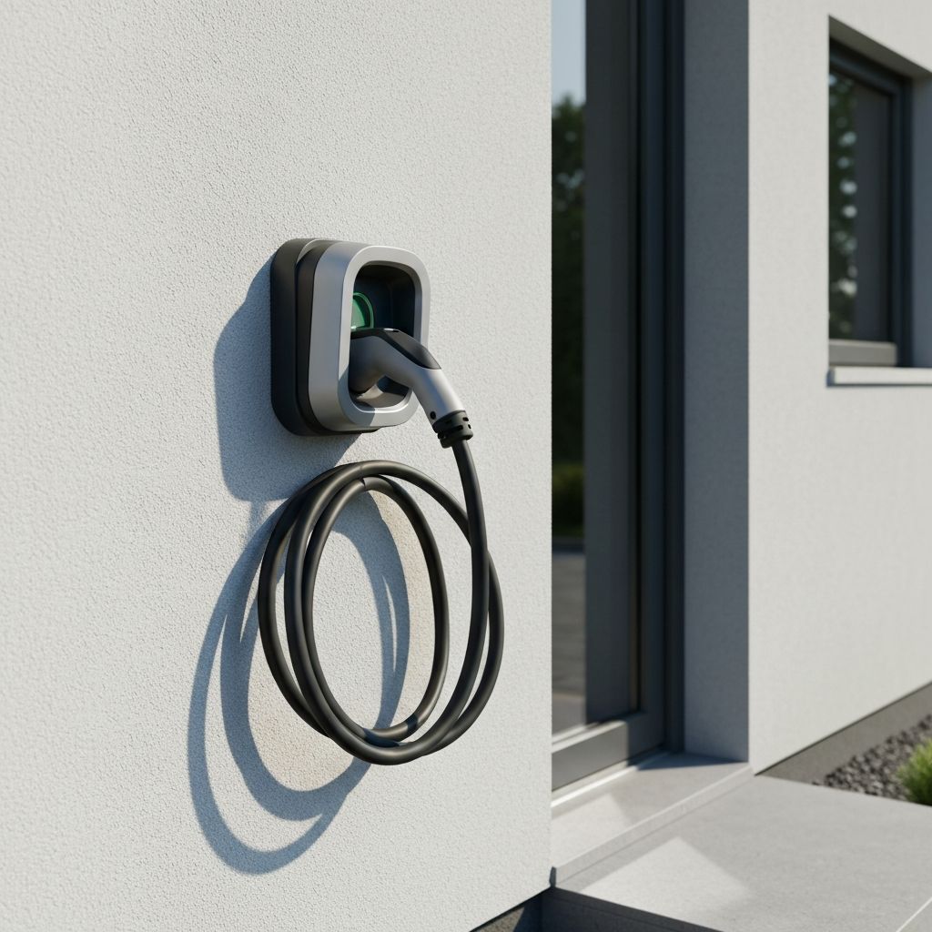 EV charging point installation