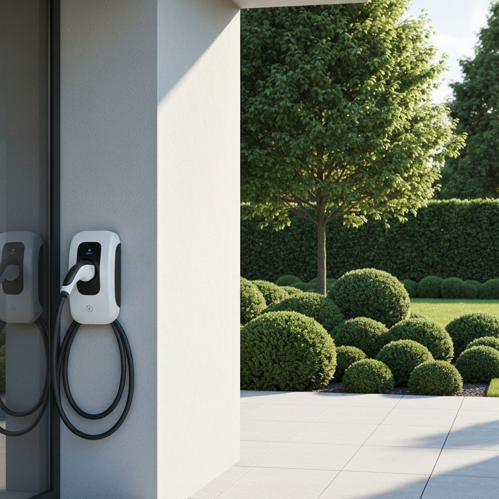 EV charging point installation